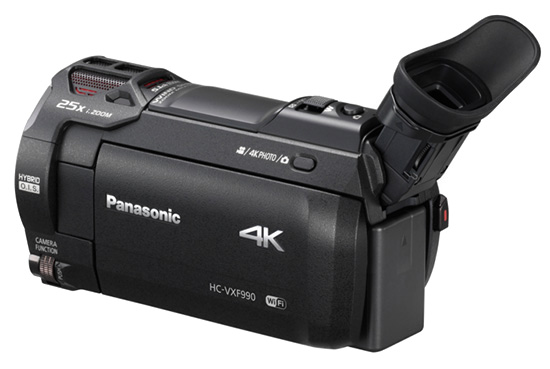 Panasonic HC-VXF990 s hledáčkem