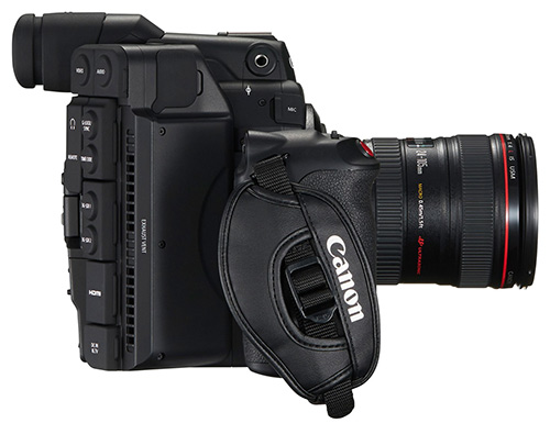 Canon EOS C300 Mark II pravá strana