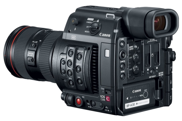 Canon EOS C200 zadní část