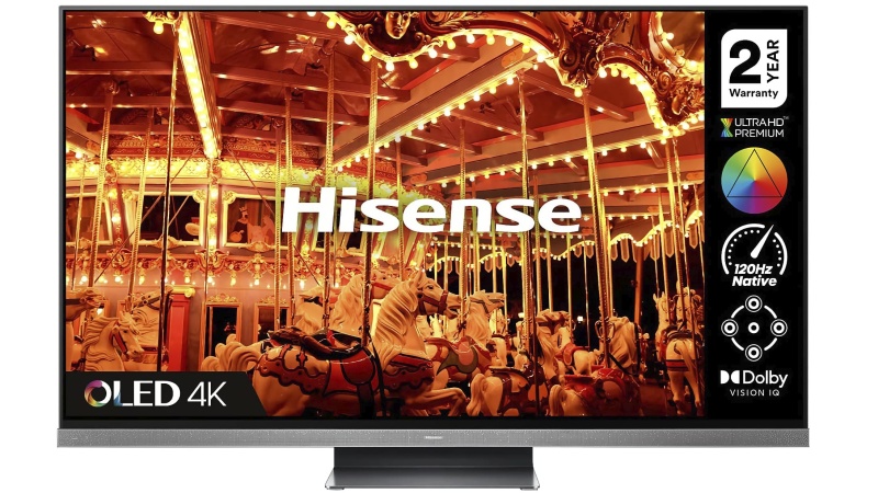 Hisense A9H jako OLED TV se systémem Vidaa OS