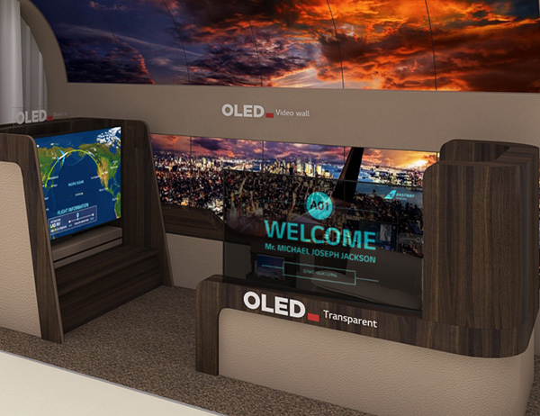 LG OLED displeje