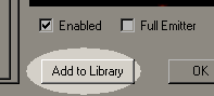 add to library button