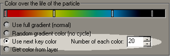 use next key color option