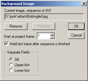 Background Image dialog