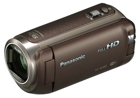 Panasonic HC-W580 hnědý